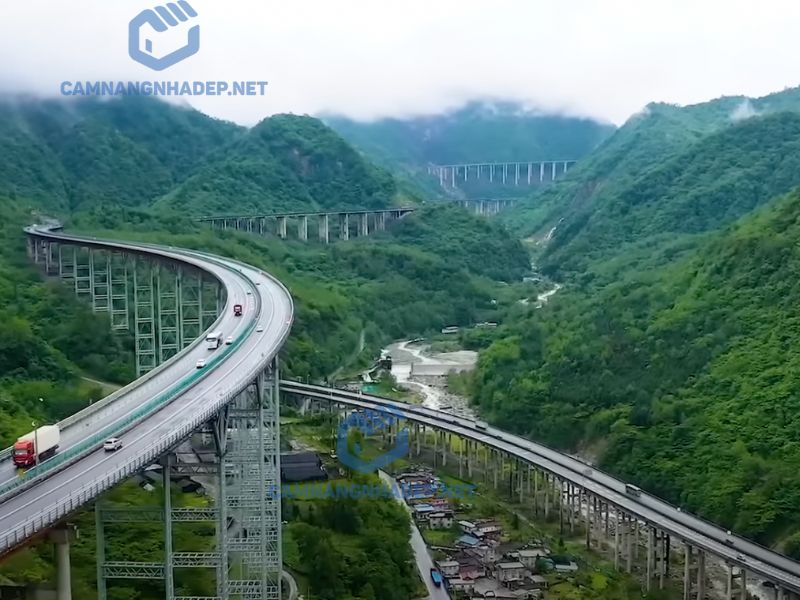 Cây cầu dài nhất thế giới với cầu cao tốc Bắc Kinh-Trung Quốc