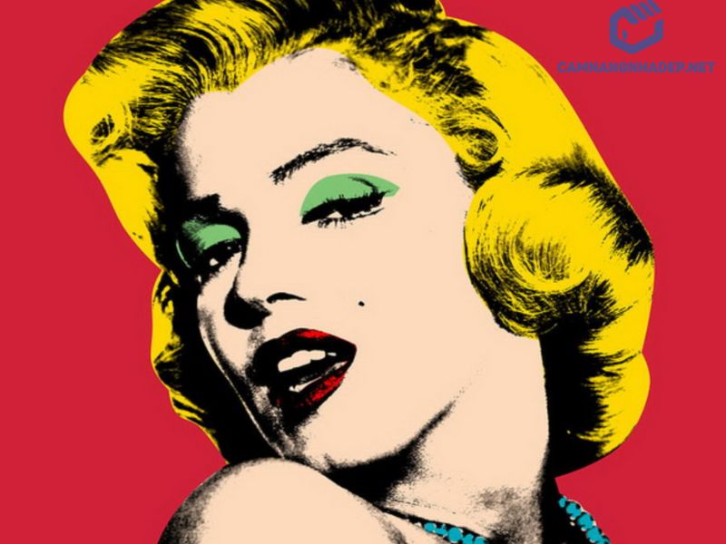 Marilyn Monroe, nữ diễn viên và biểu tượng sắc đẹp Mỹ của thế kỷ 20, thường được tái hiện trong nghệ thuật Pop Art. Đây cũng là chủ đề mà nghệ sĩ Mark Ashkenazi thường theo đuổi trong tác phẩm của mình.